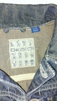 Jeans jakna Okaidi 6 let /114 cm