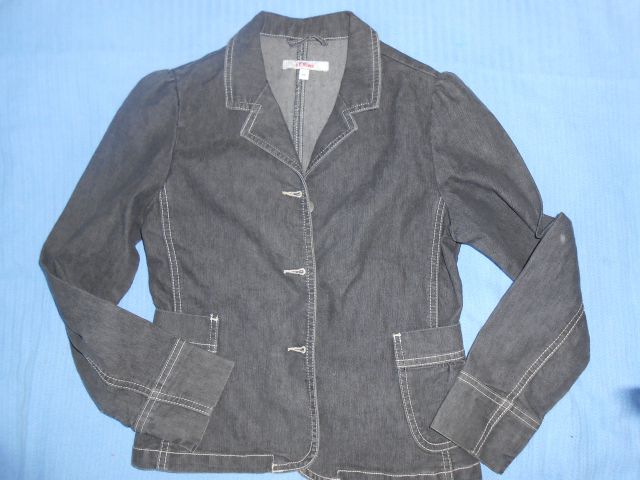 Jeans jakna, dekliška št. M ali 164,