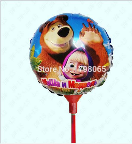 Maša in medved baloni