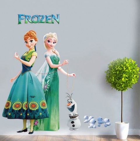 Frozen stenska nalepka- novo
