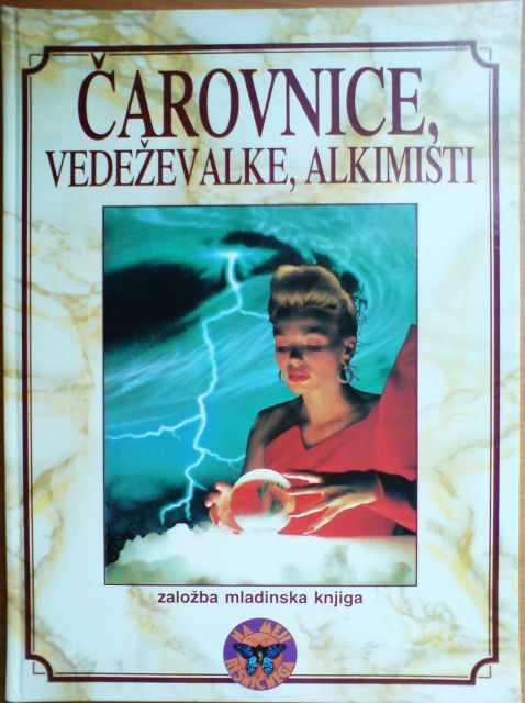 Knjiga ČAROVNICE, VEDEŽEVALKE, ALKIMISTI, 4 eur