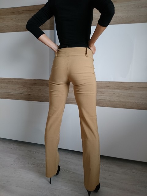 Ženske elegantne hlače XS, odlično ohranjene, lepo padajoče, 5 eur