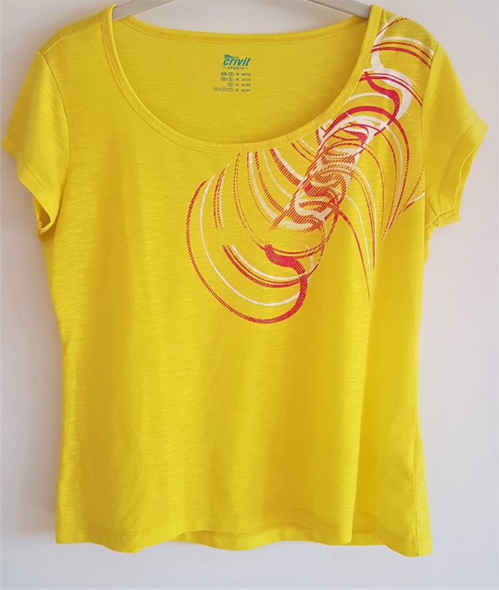 Prijetna rumena majica, 4 eur