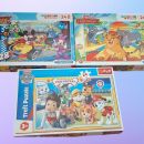 Komplet 3 puzzle veliki kosi 24 (Tačke na patrulji, Mickey Mouse, Levji kralj) 10e