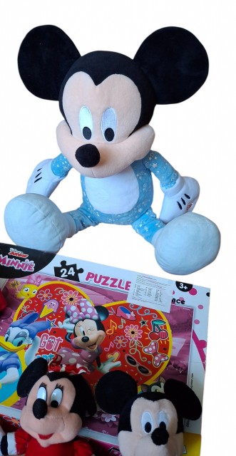 Komplet Disney Mickey Mouse in Minnie Mouse (velik Mickey ima lučke) 40 €