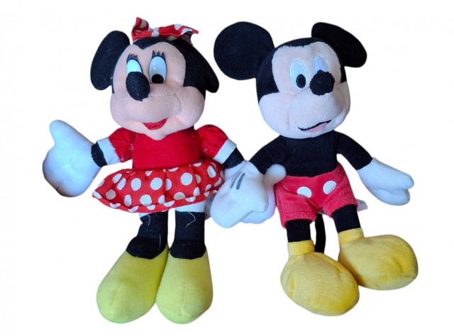 Komplet Disney Mickey Mouse in Minnie Mouse (velik Mickey ima lučke) 40 €