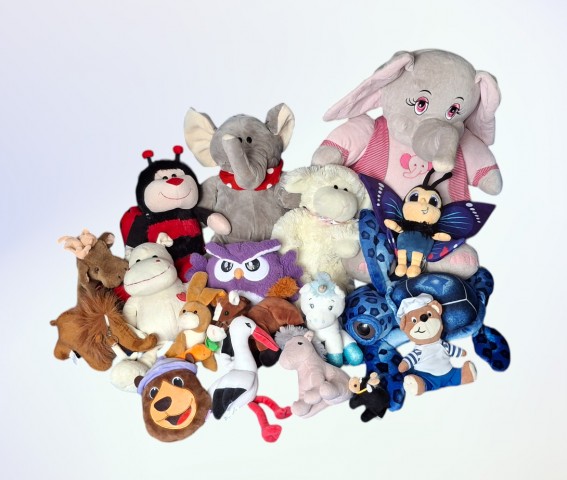 Komplet plišastih živali,... 25 €