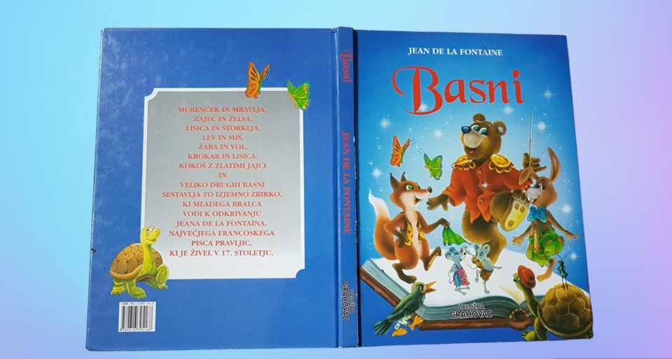 BASNI, J. De La Fontaine, Založba Grahovac,  10 e