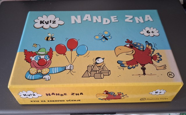 Kviz Nande zna (100 kartic in knjižica), 15e