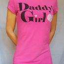 Fishbone roza majica Daddy's girl, S,  3
