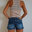 Pletena polprosojna lepa majica, XS 3,5 eur