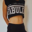 Športni crop top Absolutely Fabolous, XS-S, 2.5