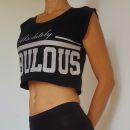 Športni crop top Absolutely Fabolous, XS-S, 2.5