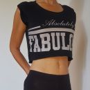 Športni crop top Absolutely Fabolous, XS-S, 2.5