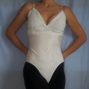 ? Čudovit bel body Bershka Night Out, XS-S, 7
