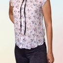 Simpatična bluza s kr.rokavi, št. 34, CLK, 3 e