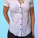 Ženska srajca oz bluza s kratkimi rokavi, XS, 4e