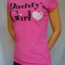 Fishbone roza majica Daddy's girl, XS-S, 1e