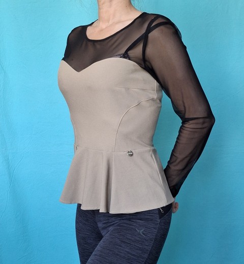 Čudovita peplum majica, XS - 34, 4 e