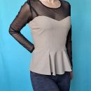 Čudovita peplum majica, XS - 34, 4 e