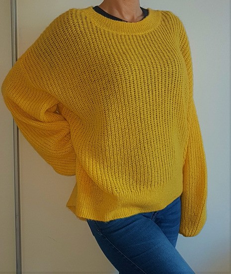 H&M lep, prijeten rumen pulover, 4 e