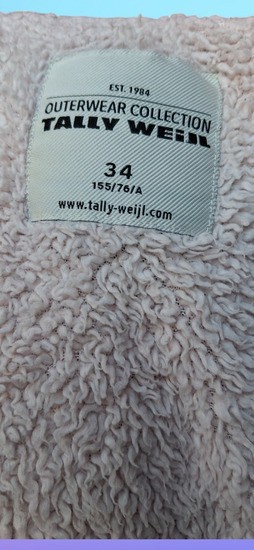 Daljša bunda s kapuco Tally Weijl, 34, 7e