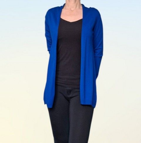 Pull & Bear modra jopica, kardigan, XS-S, 5e