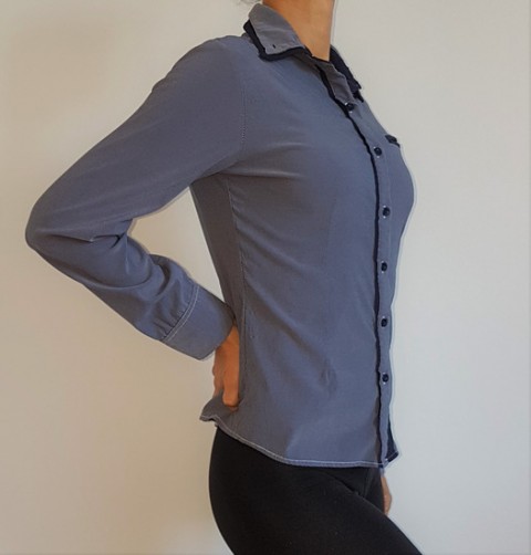 Bluza oz srajca prijeten material, XS, 1e