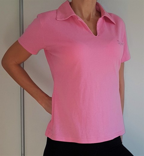 Roza majica s kristalčki, XS-S, 2e