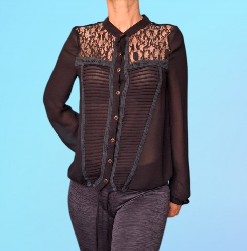 Ženska bluza s čipko, S, 2,5e
