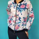 Rožnata tanjša jakna oz jopič z zadrgo, 6 e