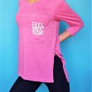 Majica - tunika s precepoma na straneh, 5 e