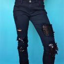 Tally Weijl hlače z bleščicami, 34, 7 e