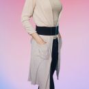 Daljša jopica, kot plašček, bež XS-S, 3,5 e