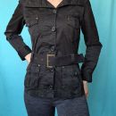 Ženska jakna s pasom Naf Naf, 36, 7 e