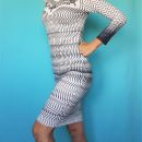 Obleka, z lepim motivom, XS, 4e