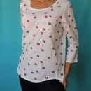 Lepa majica s poljubčki, S, 3e