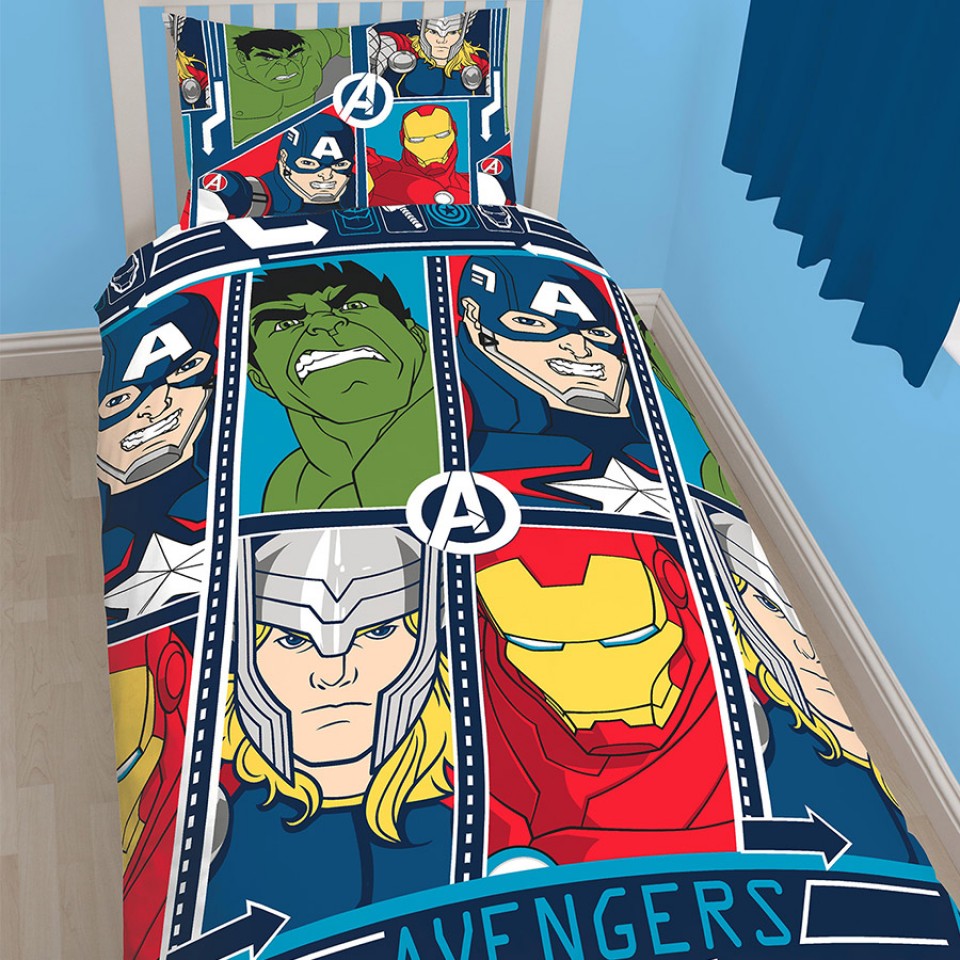 Pisana posteljnina Avengers