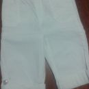 bele tričert hlače, C&A, št, 80, 2 eura