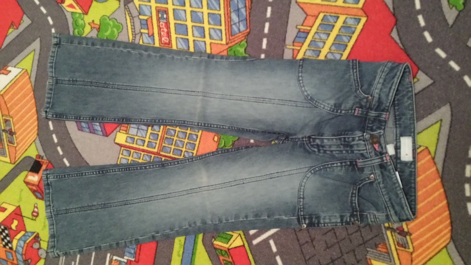 Jeans hlače H&M št. 134 - 5€