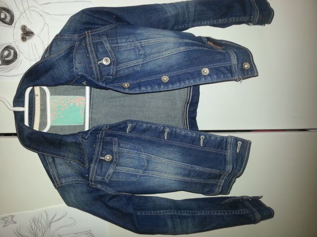 S oliver jeans jakna 134/140 - foto