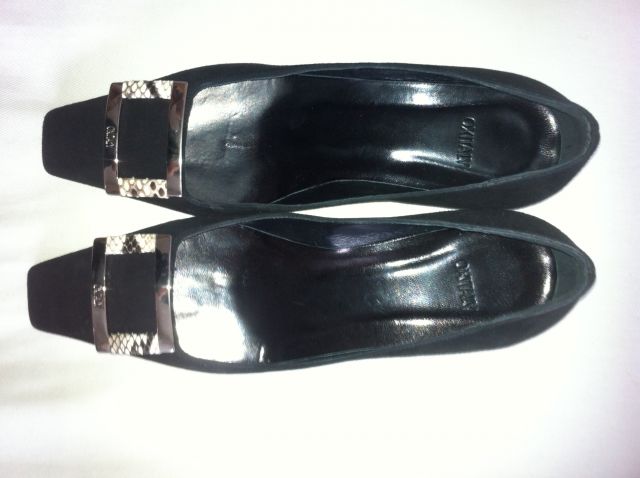 Oxitaly črni elegantni čevlji št. 39