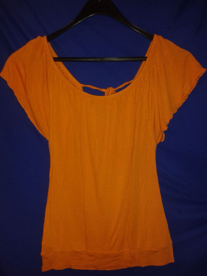 oranžna majica s/m