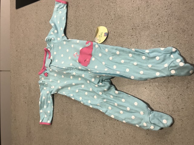 Carters pižamica, 6-9 m, 3€