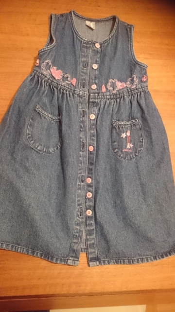 Jeans oblekica Palomino 110 (lahko komot 116)