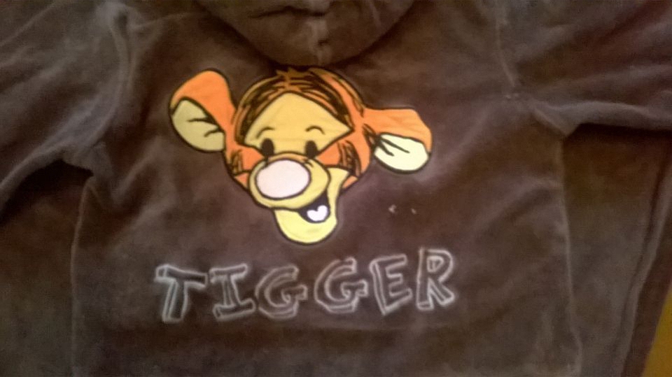 Disney trenirka - tiger = jopica + hlače