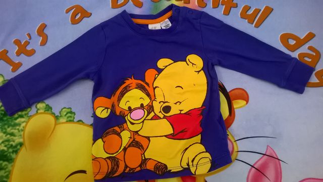 Hm disney majica medvedek pu/tiger