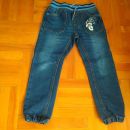 Jeans hlače z vrvico št.110
