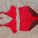 CALZEDONIA rdeč komplet, št.3