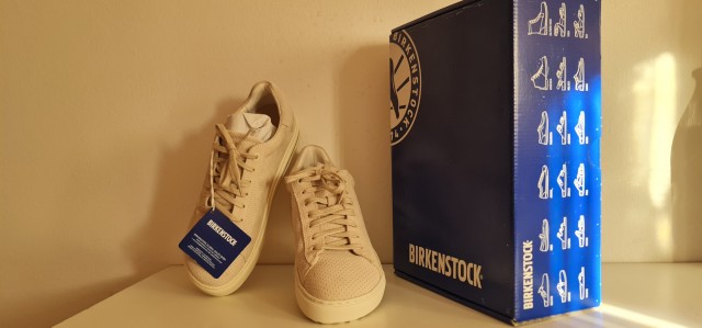 OBUTEV ○BIRKENSTOCK ○usnje●št.39●novo  - foto